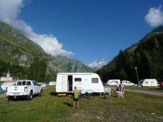 la Savoie en été Camping le Canada