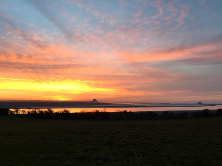 Visiter le mont saint michel enfants famille : vue de la pointe du grouin