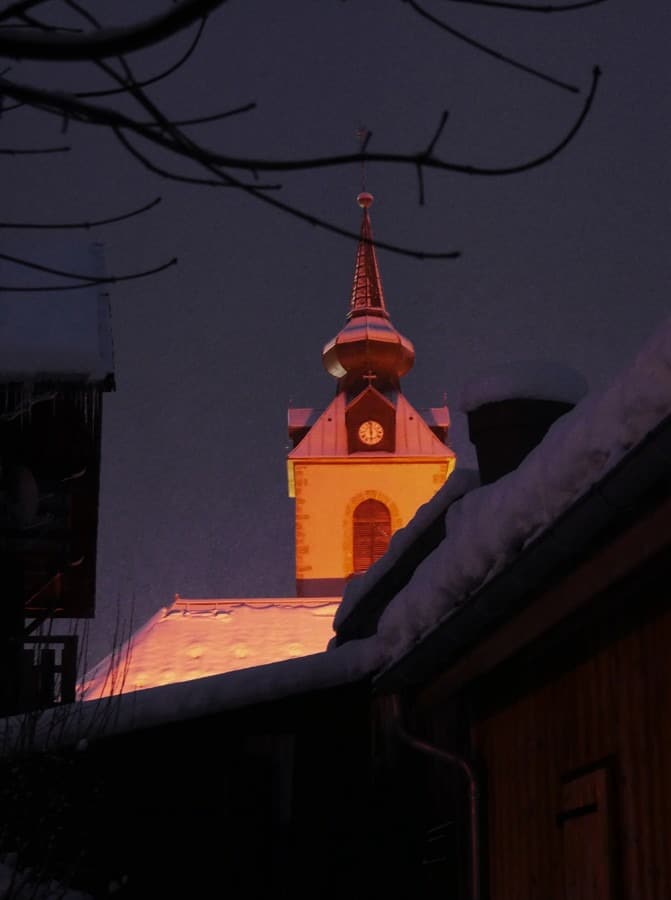 station familiale dans les alpes