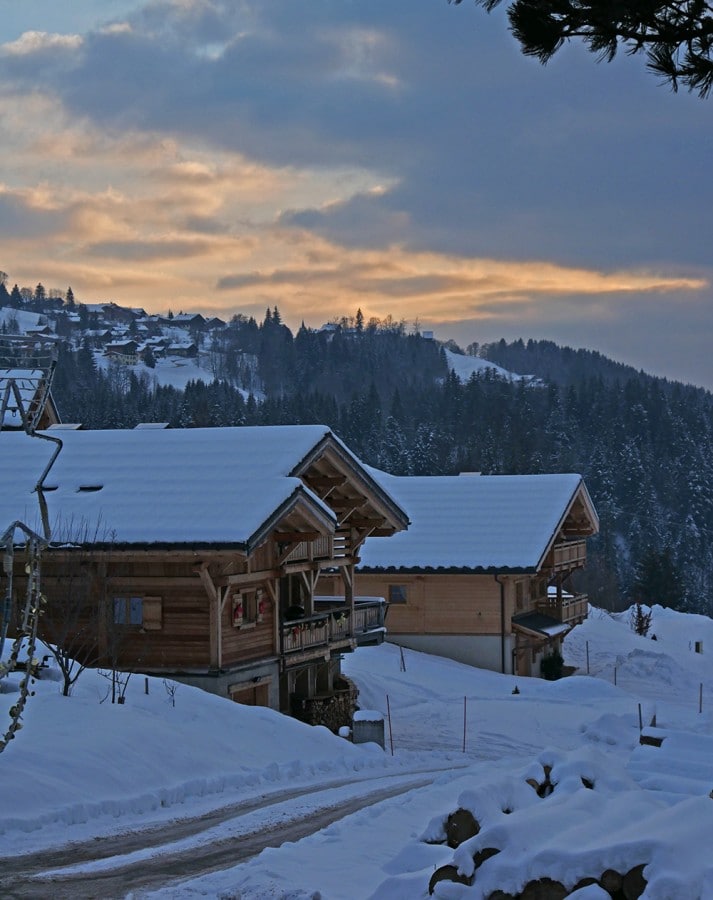 station familiale dans les alpes