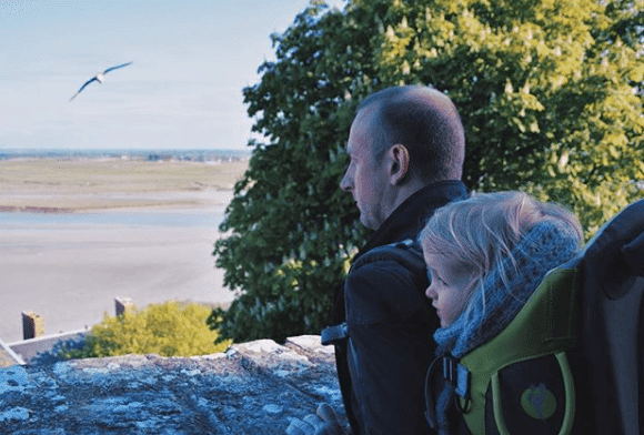 mont saint michel avec bébé