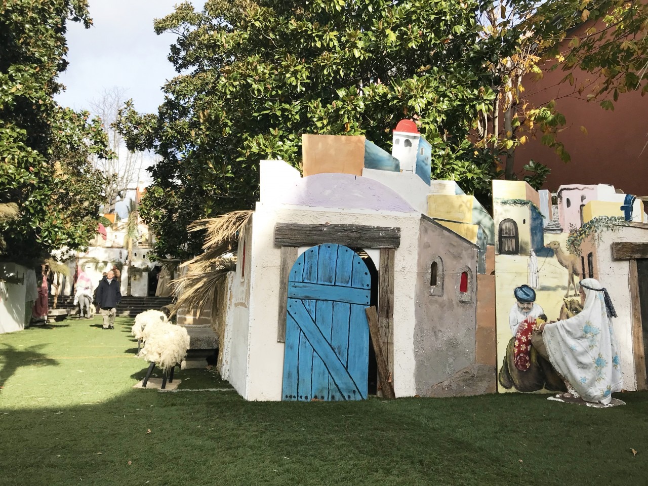 Que faire à El escorial, crèche de noel