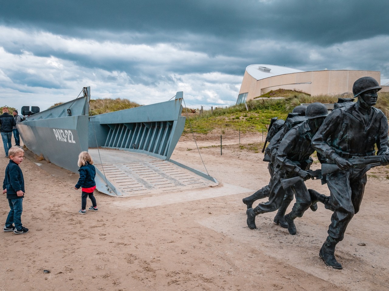 utah beachque faire dans la manche avec des enfants