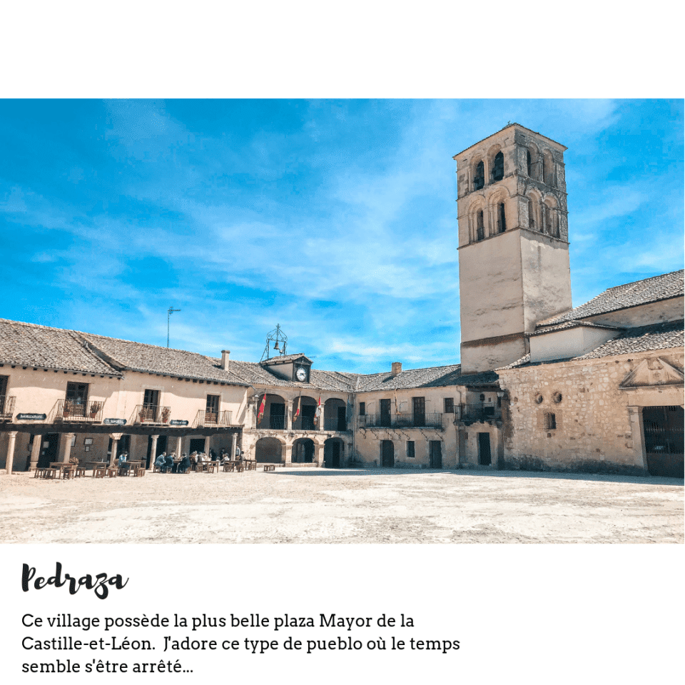 Que visiter autour e Ségovie : pedraza