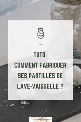 DIY fabriquer ses pastilles lave vaisselle