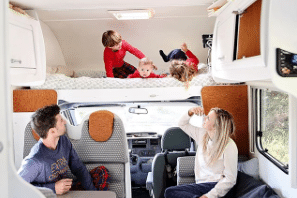 voyage en camping-car avec 3 enfants