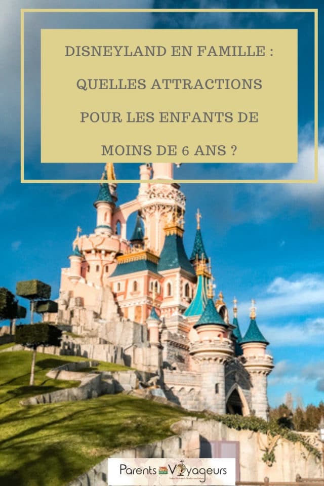 disneyland avec des jeunes enfants