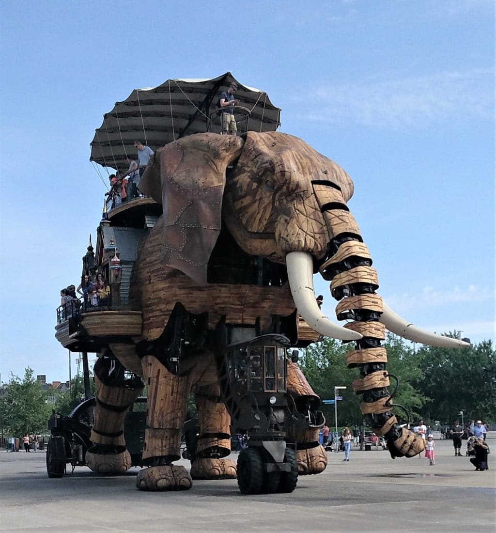 Nantes en famille - Eléphant