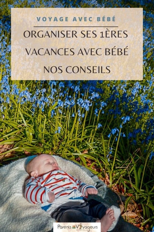 vacances avec bébé