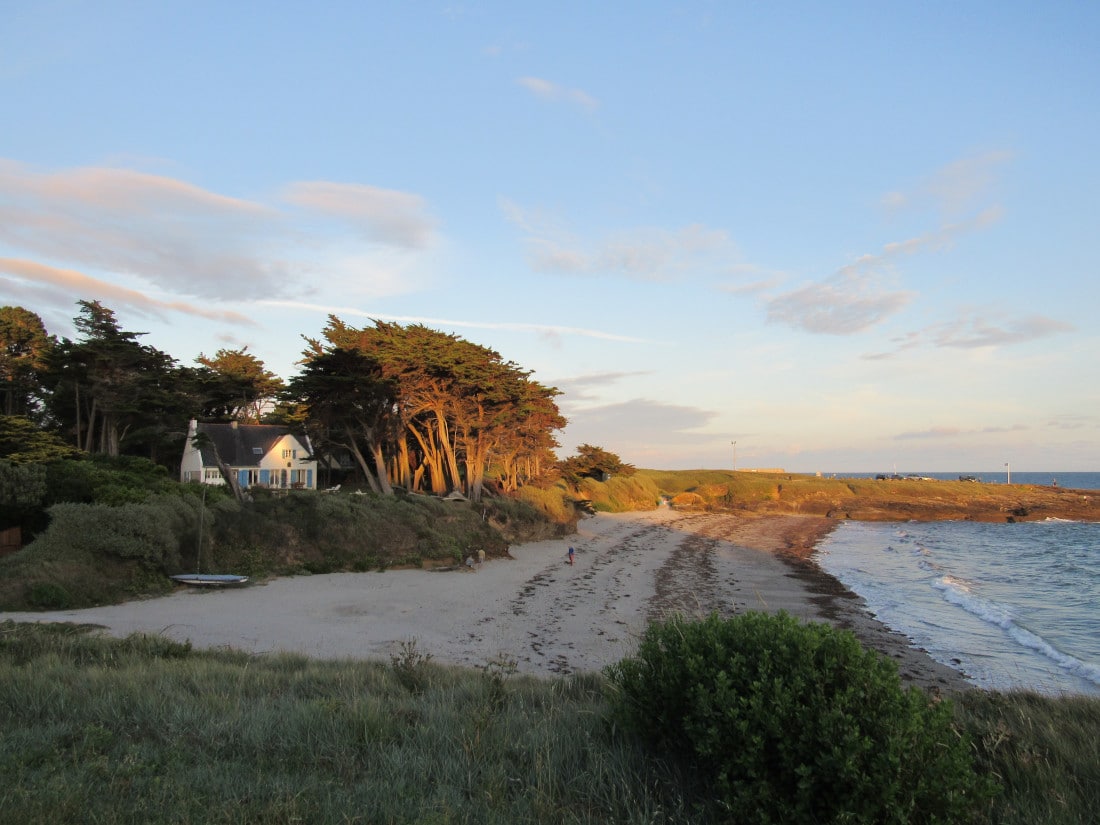 Presqu'île de Rhuys en famille - Coucher de soleil