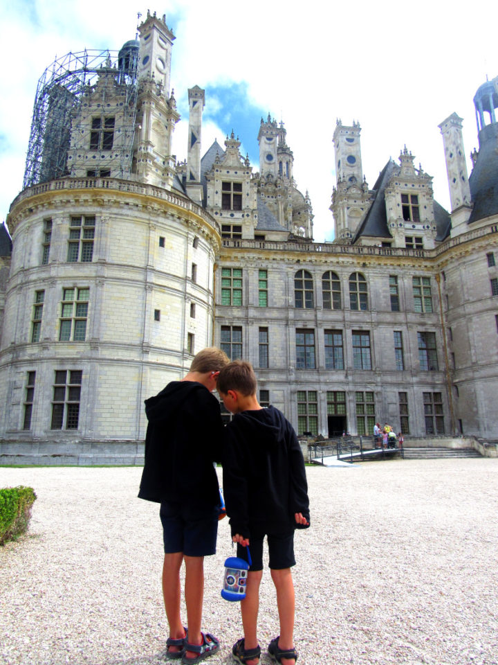 Chambord avec les enfants - Observation