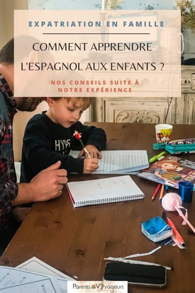 apprendre l'espagnol aux enfants