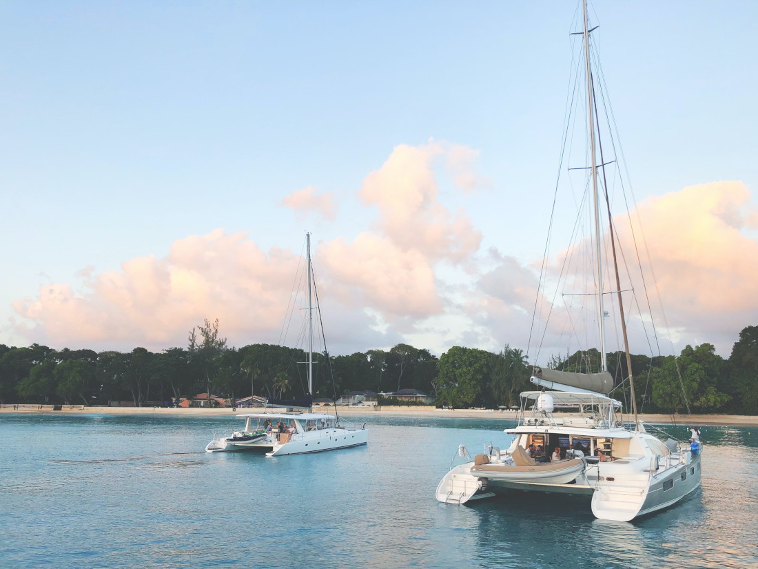 en bateau en famille