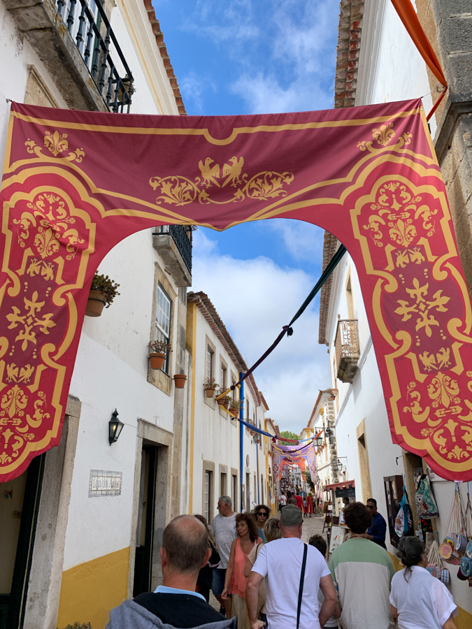 roadtrip en famille Portugal - Obidos