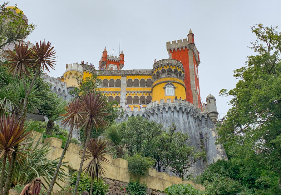 roadtrip en famille Portugal château de sintra