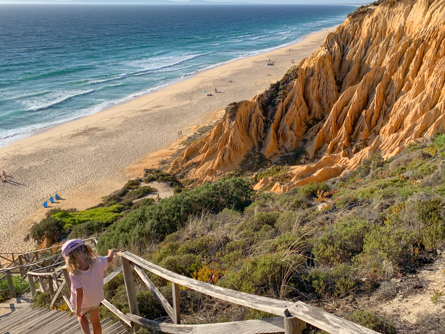 les plages à l'ouest du Portugal