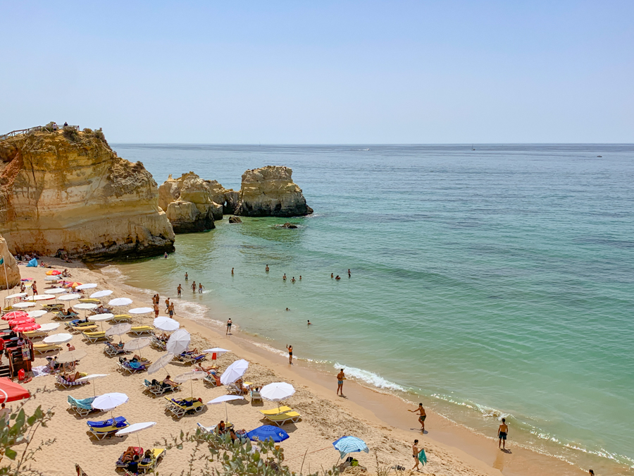 les plages de l'algarve portimao