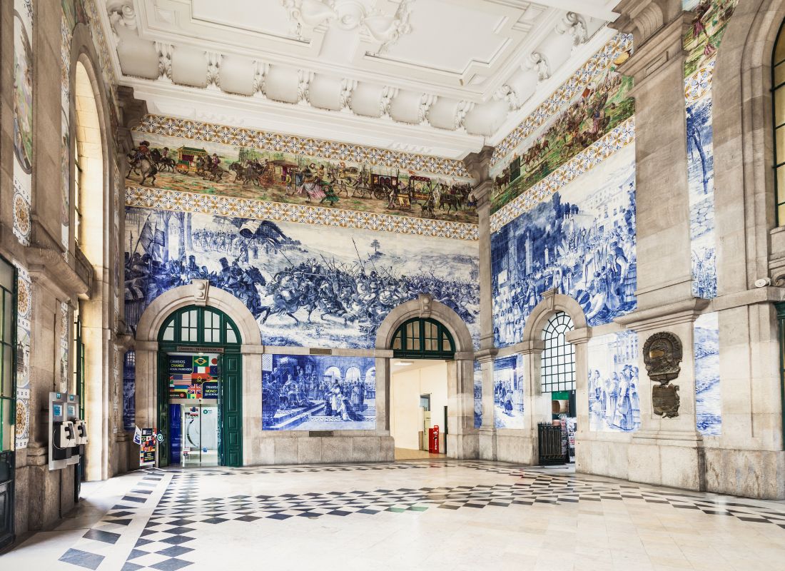 gare de Sao Bento porto