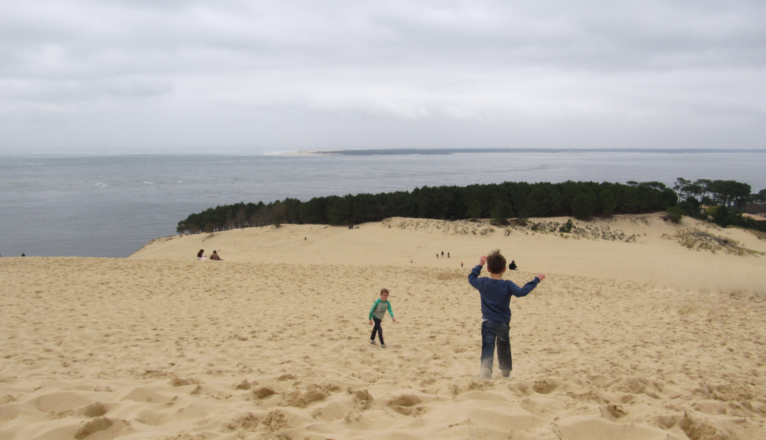 Bassin d'Arcachon avec les enfants