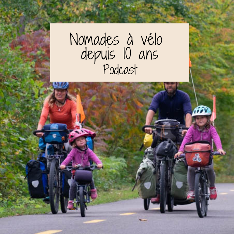 voyager à vélo en famille