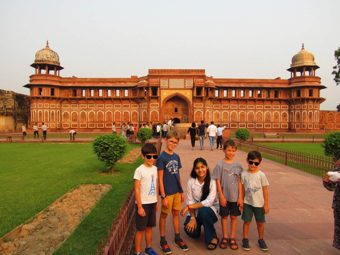 Inde du Nord en famille - Fort rouge d'Agra