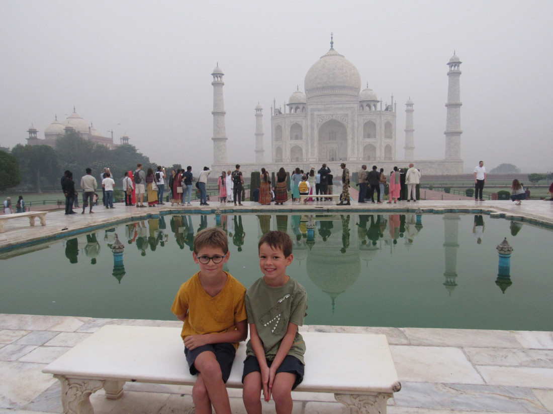 Inde du Nord en famille - Taj Mahal