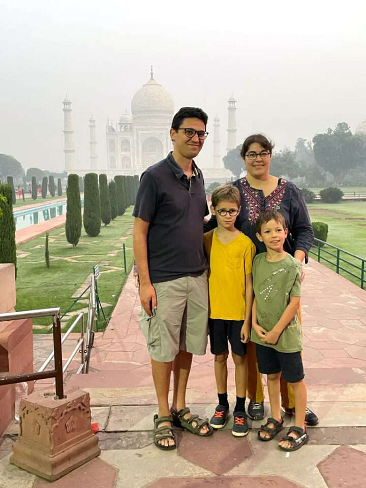 Visiter le Taj Mahal avec les enfants