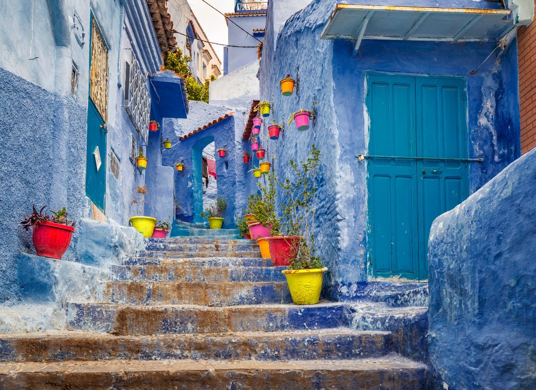 chefchaouen en famille