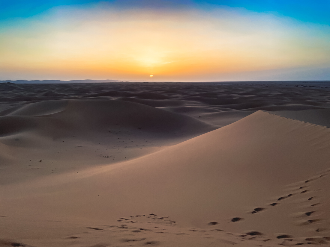 trek desert marocain en famille