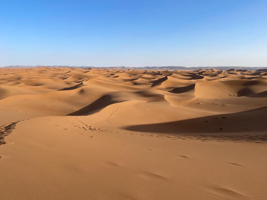 trek desert marocain en famille