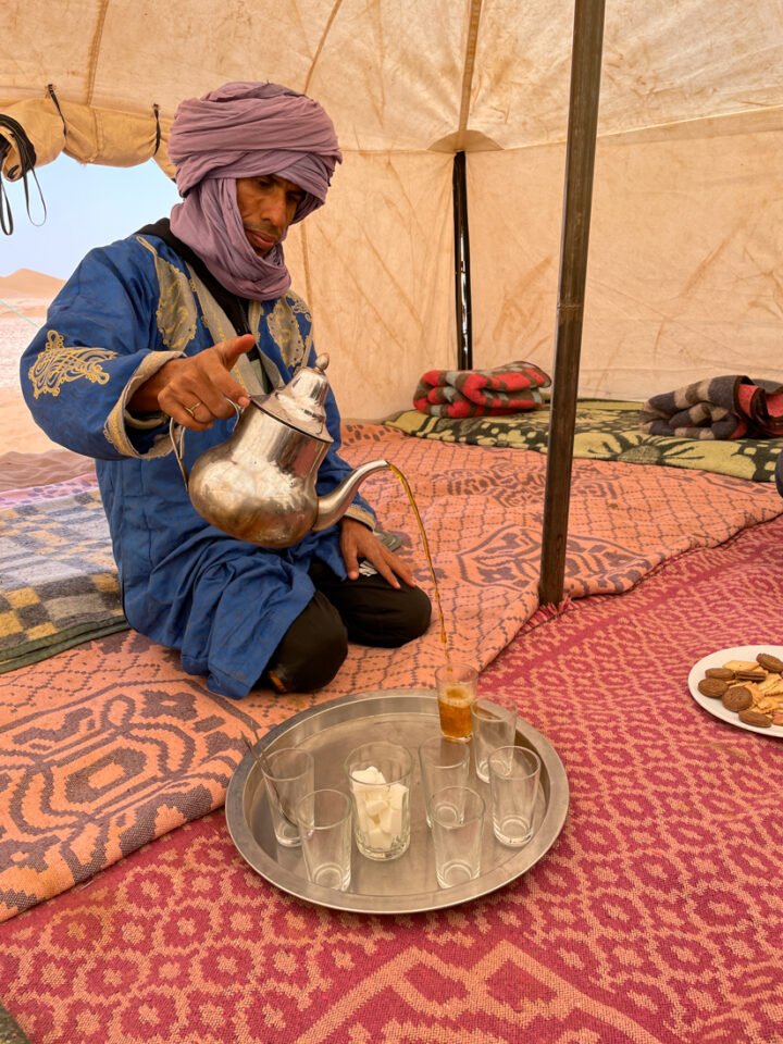 trek desert marocain en famille