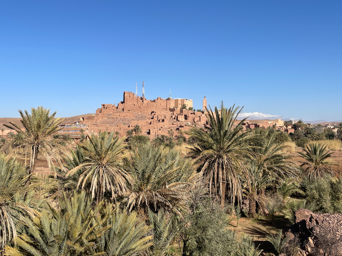 trek desert marocain en famille