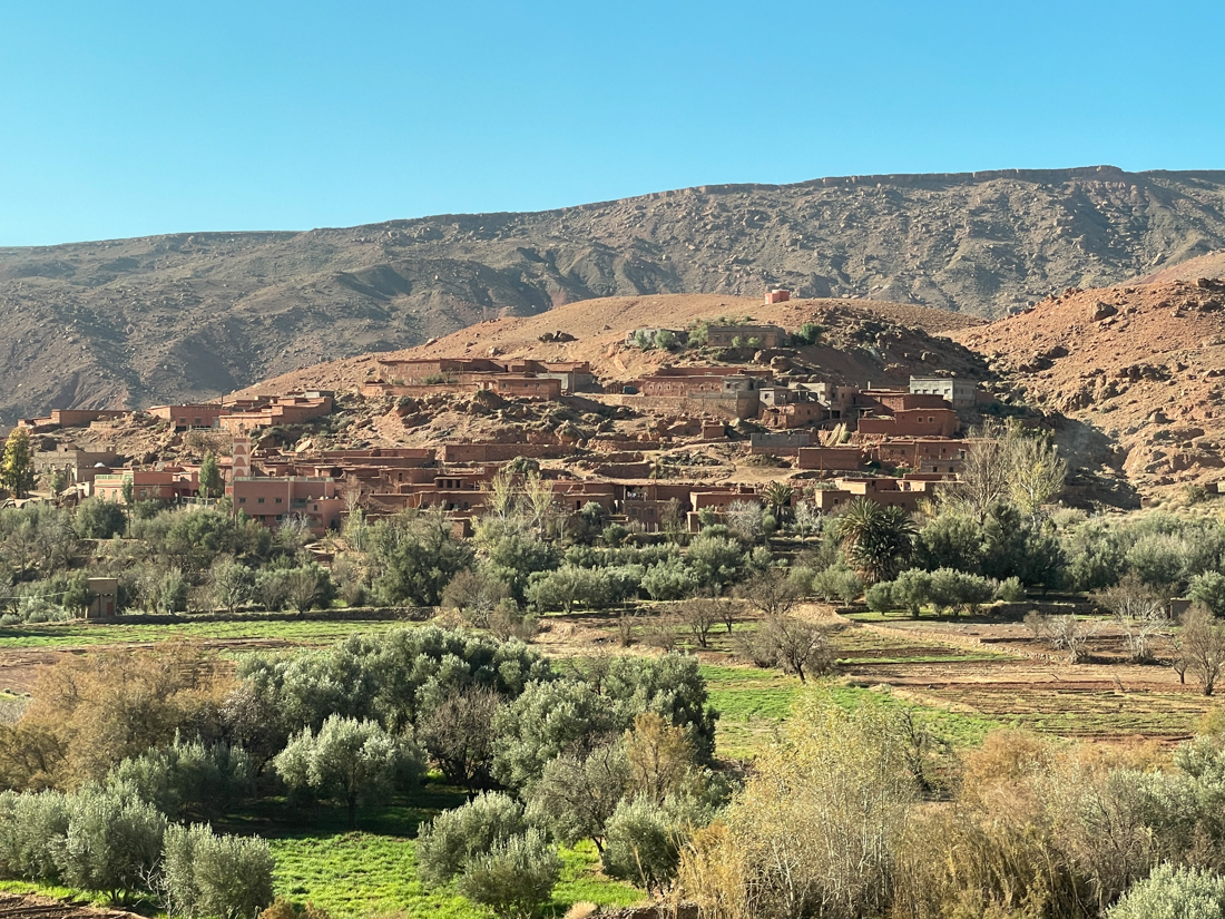 trek desert marocain en famille