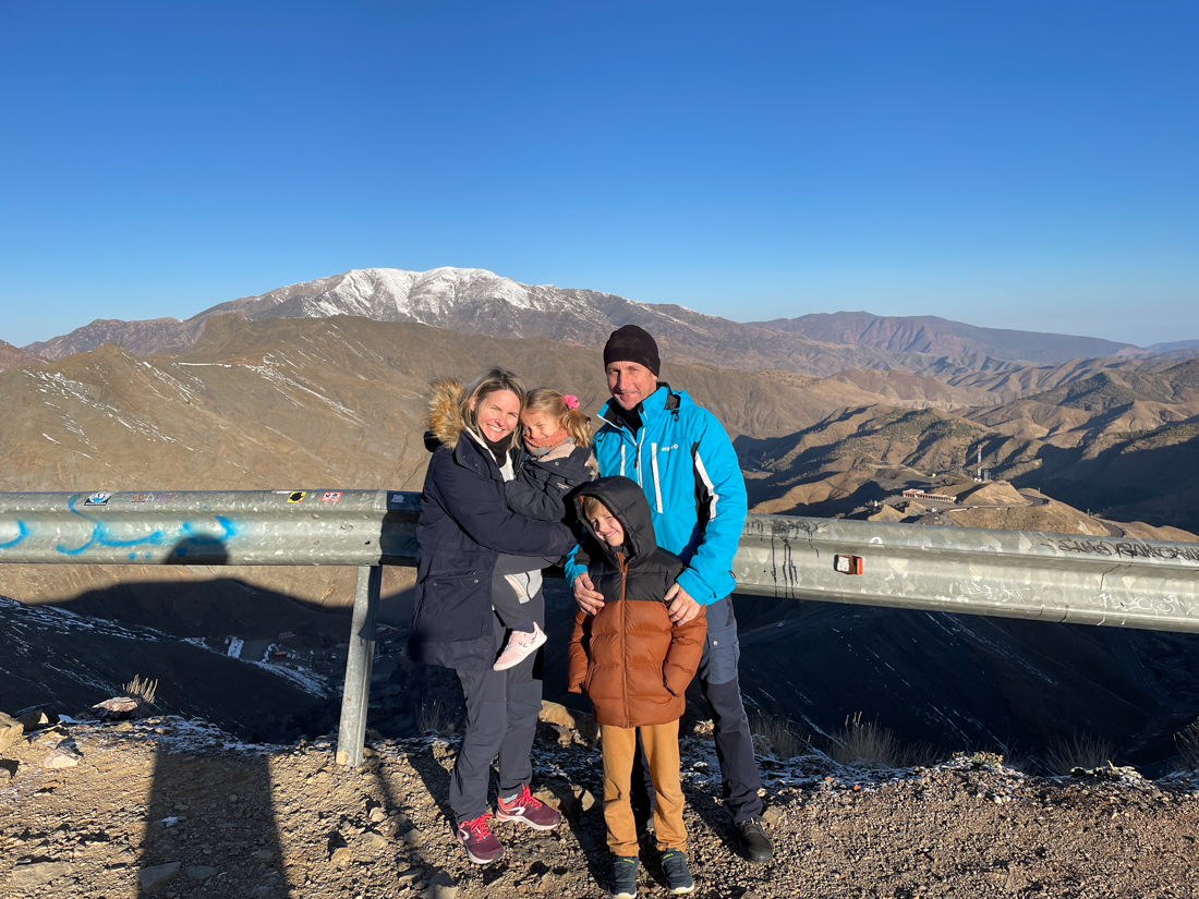 trek desert marocain en famille