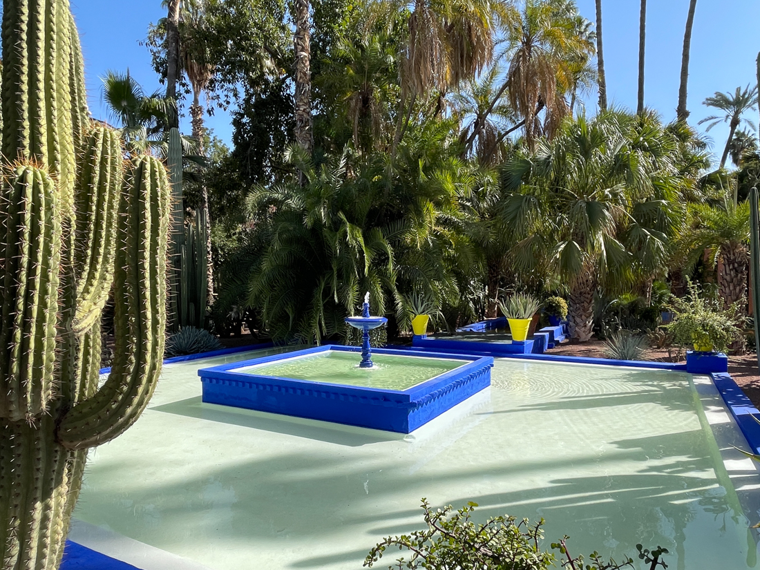 Jardin de Majorelle en famille