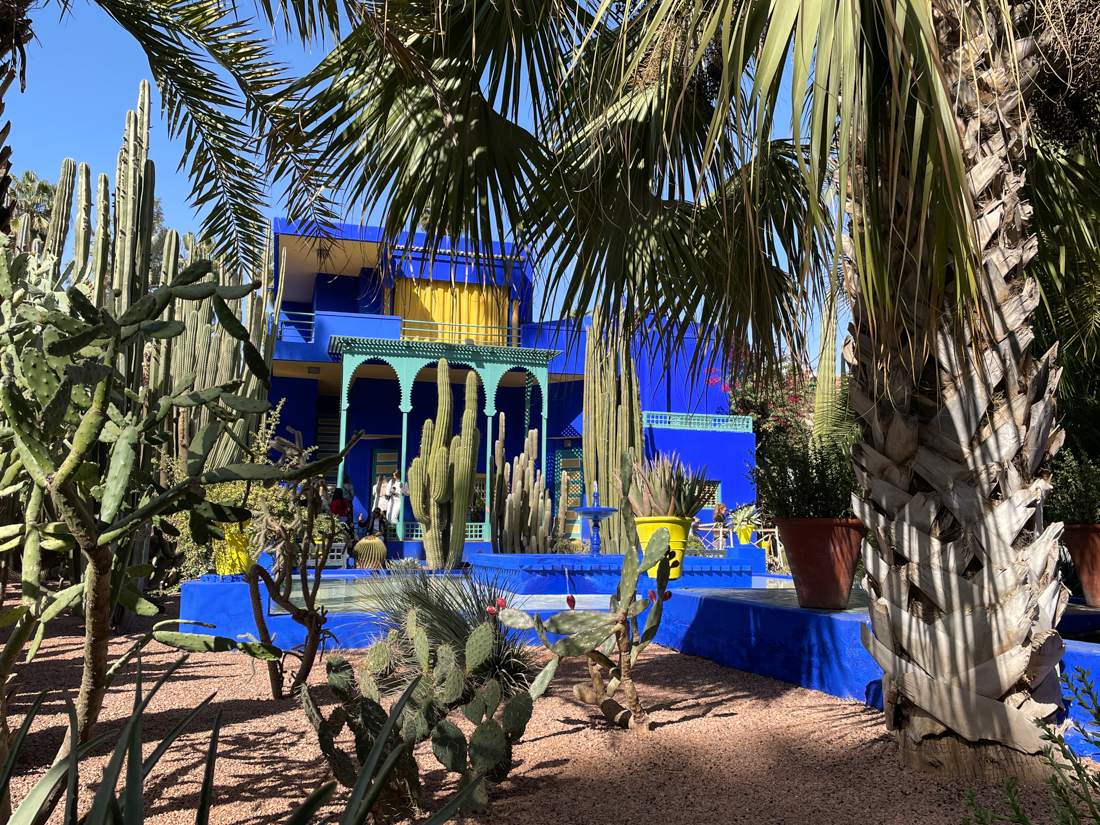 Jardin de Majorelle en famille