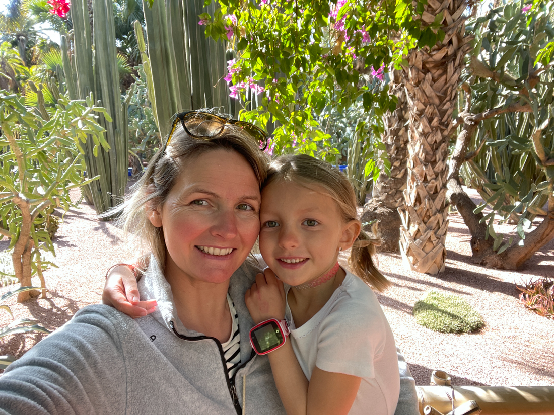 Jardin de Majorelle en famille