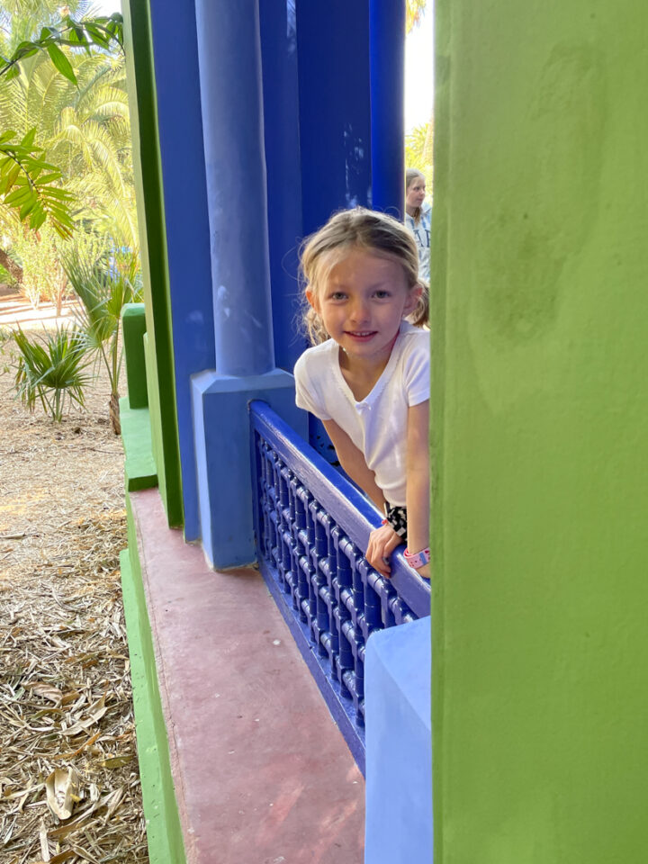 Jardin de Majorelle en famille