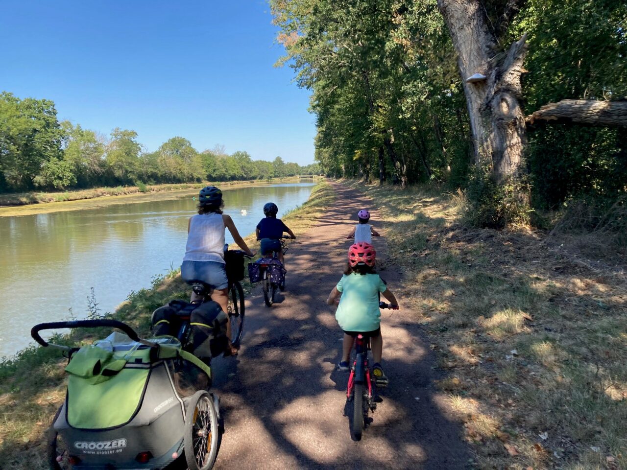 A vélo sur les routes de France