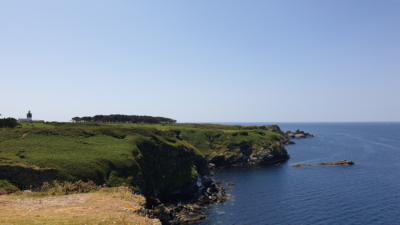 Groix avec les enfants - Phare de Pen Men