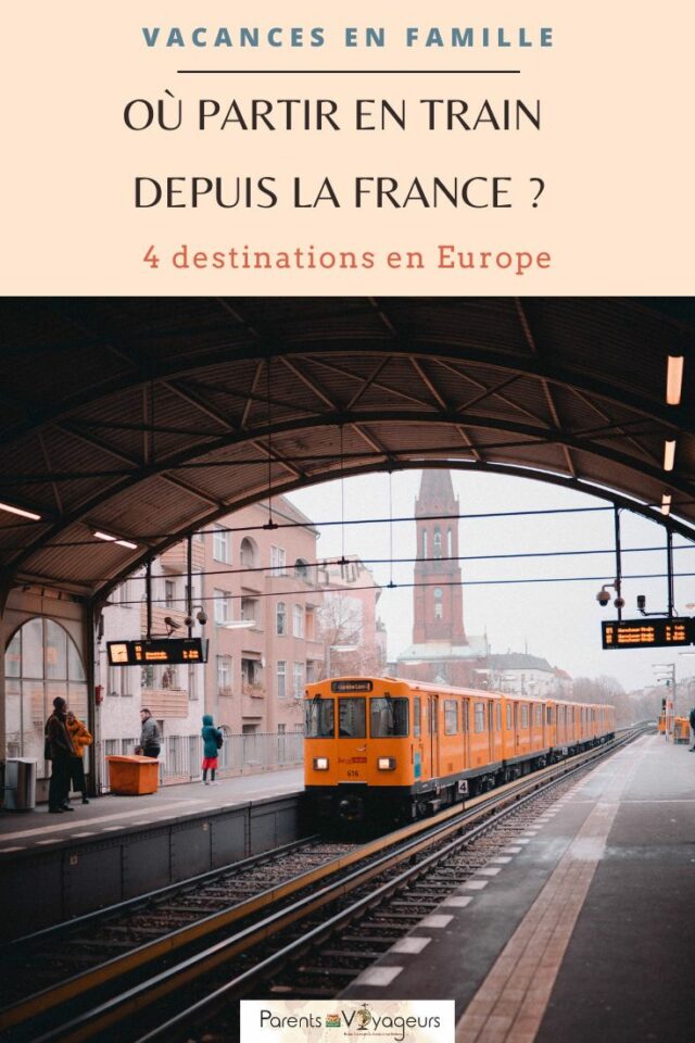 Partir en train depuis la France