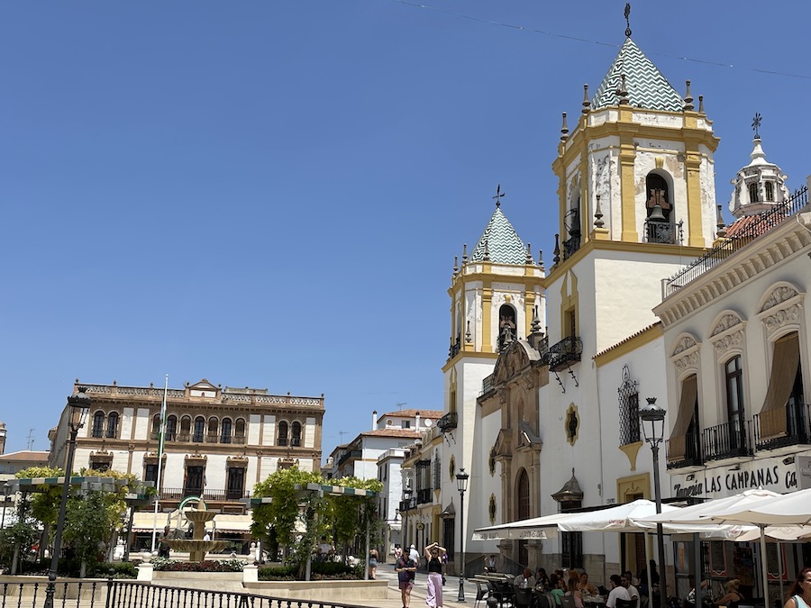 centre ville de ronda en famille