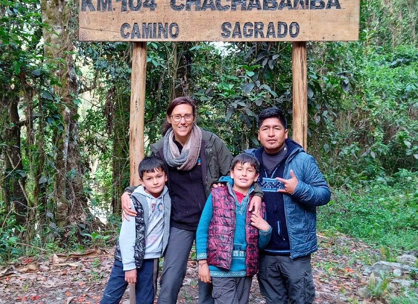 famille franco-péruvienne à Cuzco