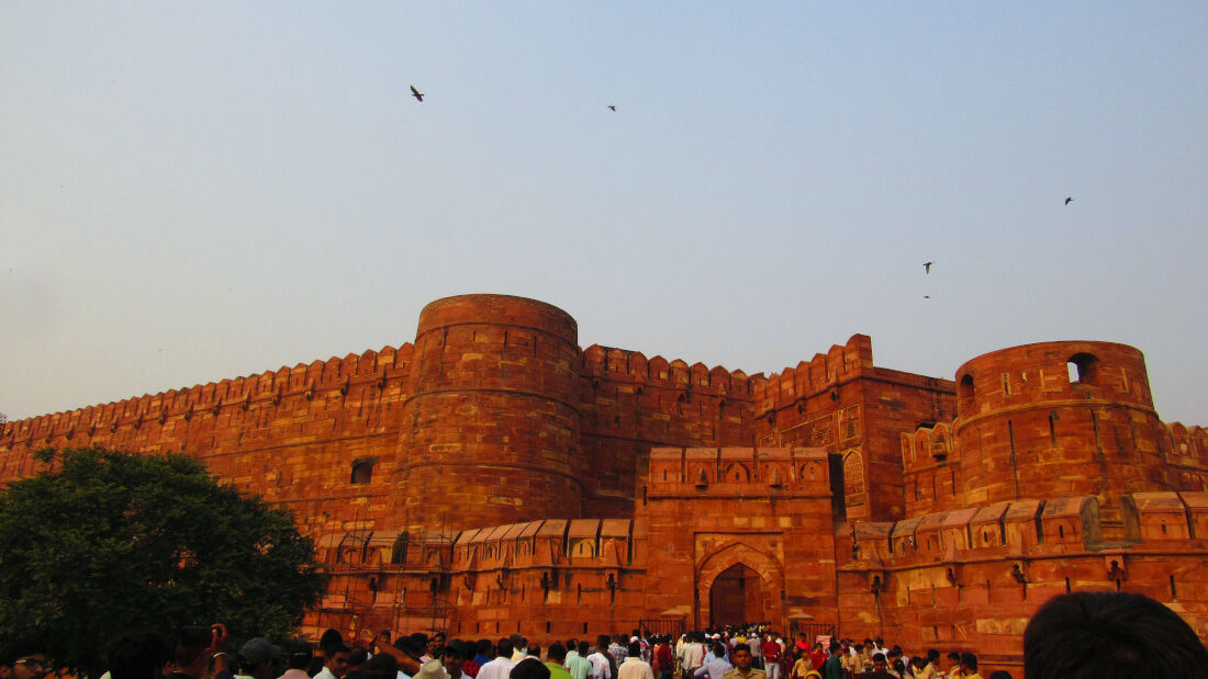 visiter le taj mahal en français fort rouge d'agra