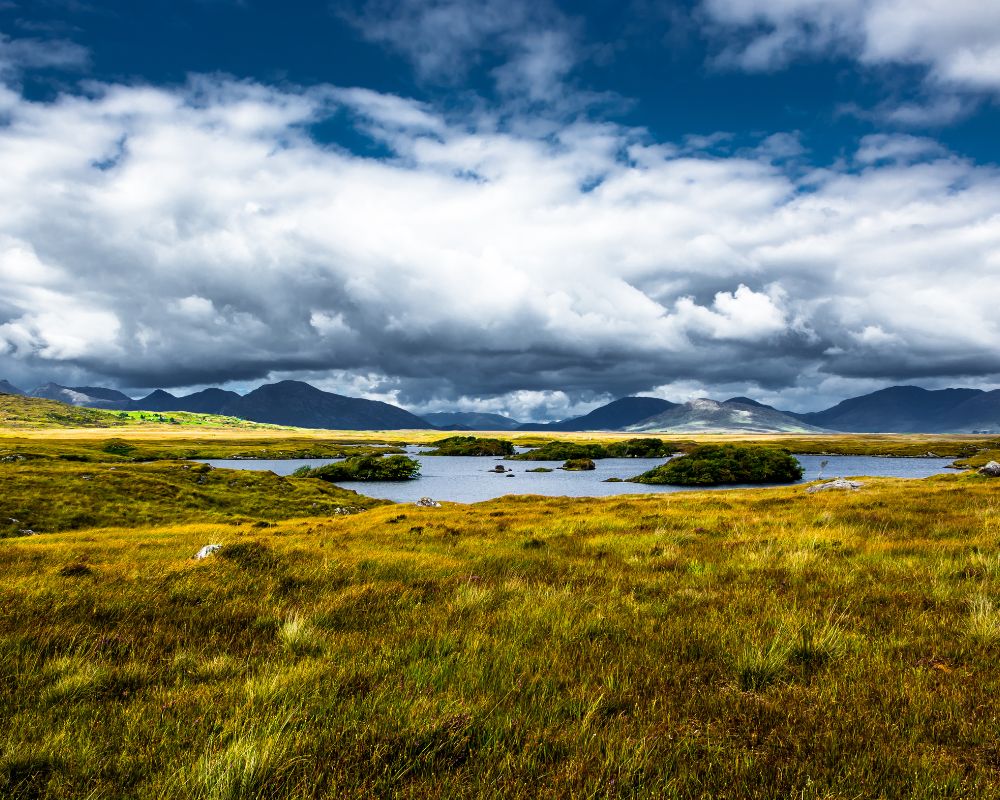 Le lac Du Connemara Irlande avec les enfants