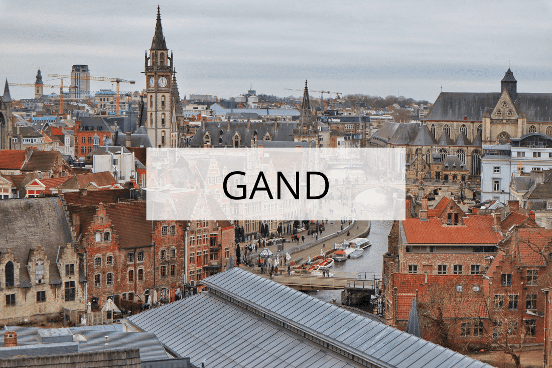 Gand en famille Gand avec les enfants