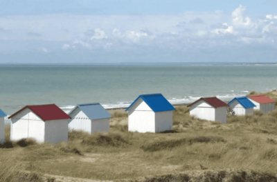 cabanons de goupille sur mer