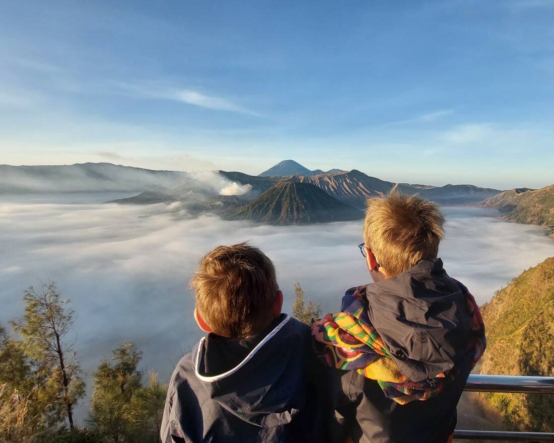 Bromo en famille