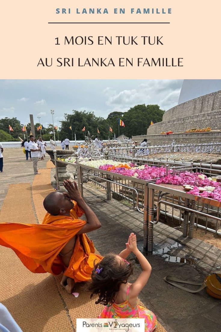 Sri Lanka en famille