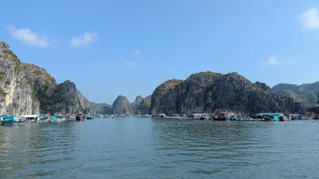 croisière dans la baie d'halong